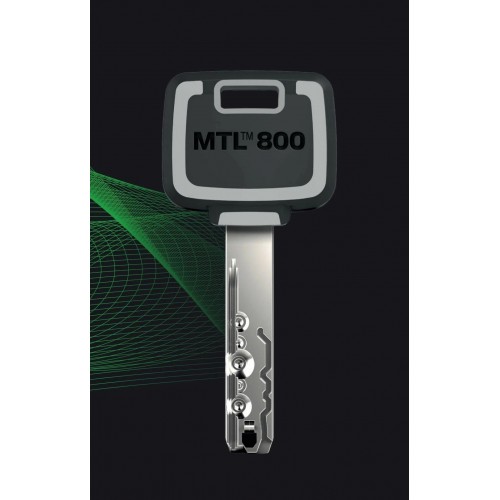 Цилиндр Mul-T-Lock MTL 800 черный ключ-ключ