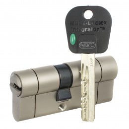 Цилиндр Mul-T-Lock Integrator ключ-ключ, флажок, никель