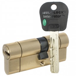 Цилиндр Mul-T-Lock Integrator ключ-ключ, флажок, латунь